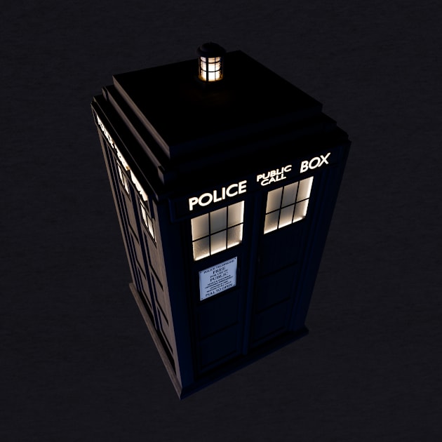 Doctor Who TARDIS by Treherne